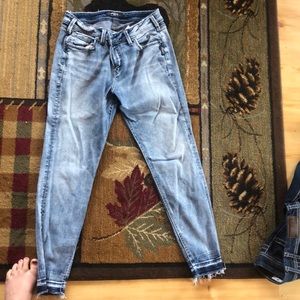 Nice condition silver jeans